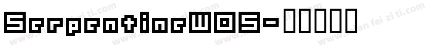 SerpentineW05字体转换