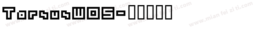 TarsusW05字体转换