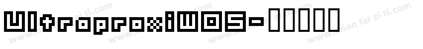UltraproxiW05字体转换