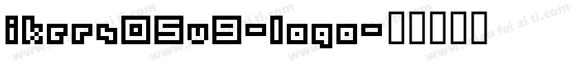 ikers05v9-logo字体转换