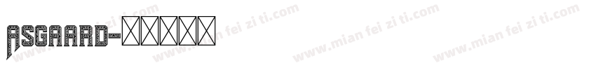 Asgaard字体转换