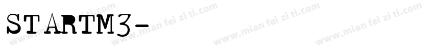 STARTM3字体转换