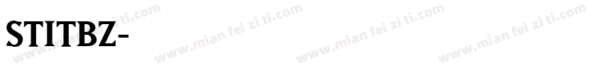 STITBZ字体转换