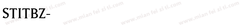 STITBZ字体转换