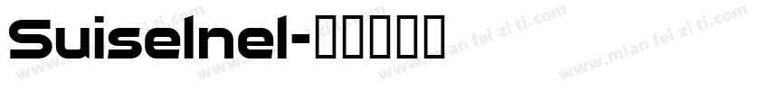 Suiselnel字体转换