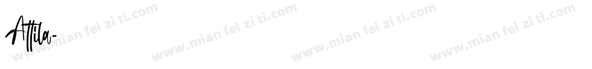Attila字体转换