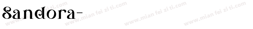 Sandora字体转换
