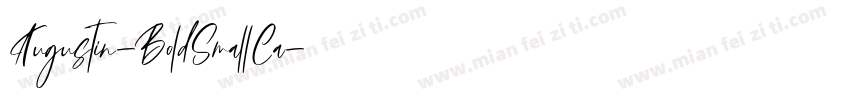 Augustin-BoldSmallCa字体转换