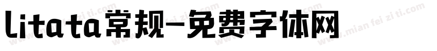 Litata常规字体转换