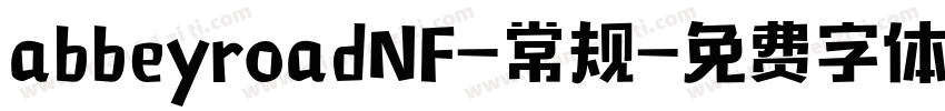abbeyroadNF-常规字体转换