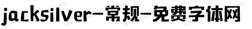 jacksilver-常规字体转换