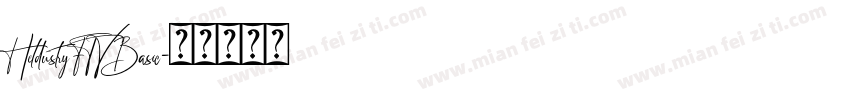HeldustryFTVBasic字体转换