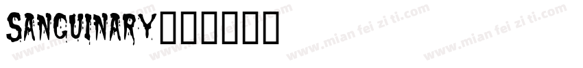 Sanguinary字体转换