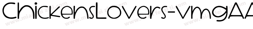 ChickensLovers-vmgAA字体转换