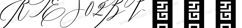 RTES02BP字体转换