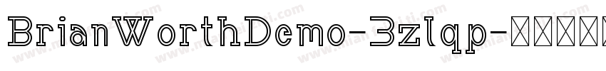 BrianWorthDemo-3zlqp字体转换
