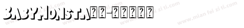 BabyMonsta字体字体转换