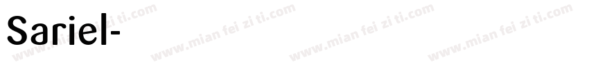 Sariel字体转换