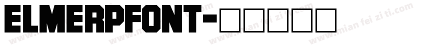 ElmerPFont字体转换