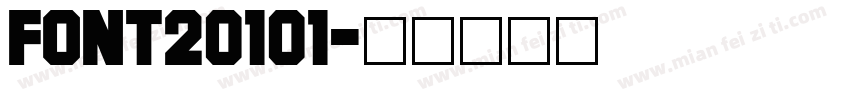font20101字体转换
