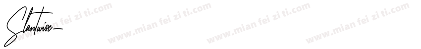 Slantwise字体转换