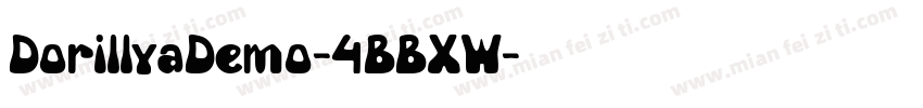 DorillyaDemo-4BBXW字体转换