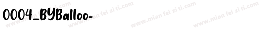 0004_BYBalloo字体转换