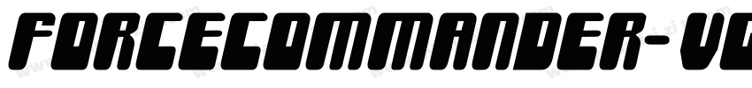 ForceCommander-VGOZ6字体转换