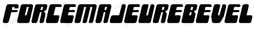 ForceMajeureBevel-eBE3字体转换