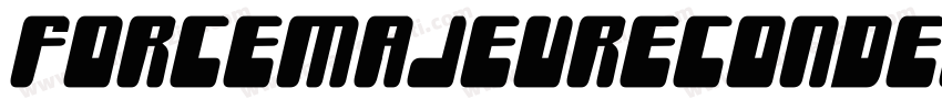 ForceMajeureCondensed-O4BP字体转换