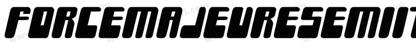 ForceMajeureSemiItalic-9jeL字体转换