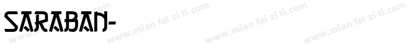 saraban字体转换