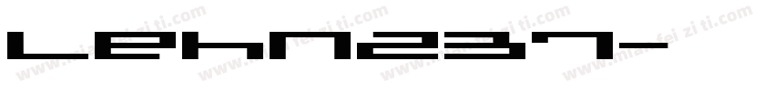 LEHN237字体转换