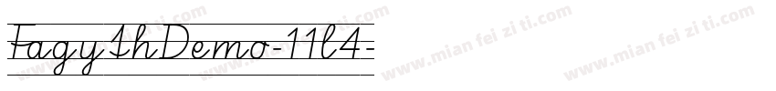 FagythDemo-11l4字体转换