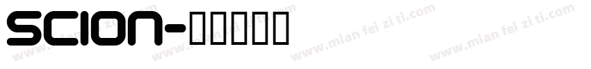 Scion字体转换