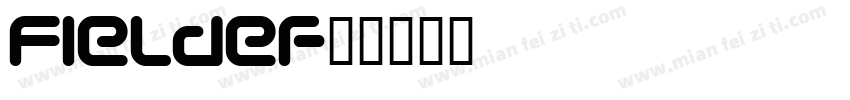 fielder字体转换
