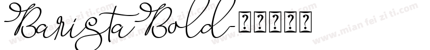 BaristaBold字体转换