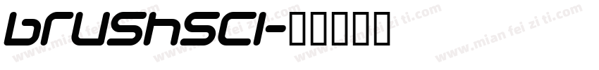 brushsci字体转换