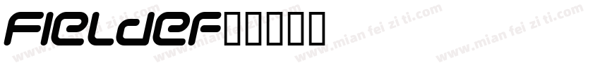fielder字体转换