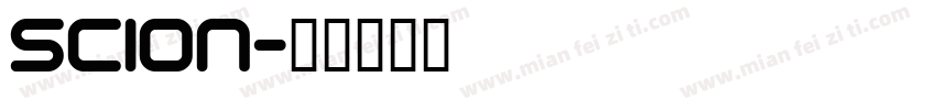 Scion字体转换