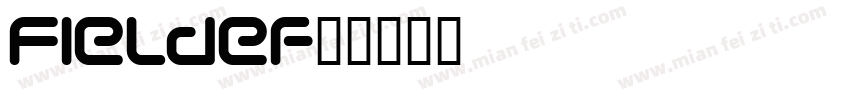 fielder字体转换