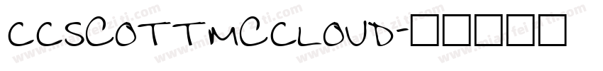 CCScottMcCloud字体转换