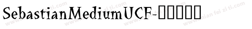 SebastianMediumUCF字体转换