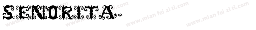 Senorita字体转换