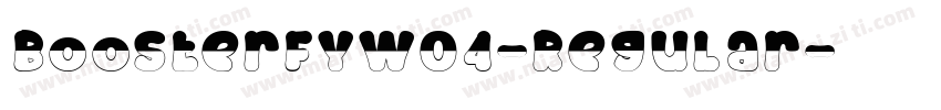 BoosterFYW04-Regular字体转换