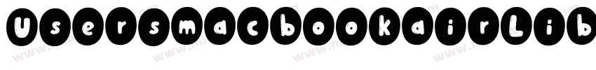 UsersmacbookairLibraryContainer字体转换