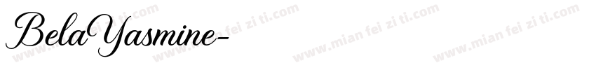 BelaYasmine字体转换