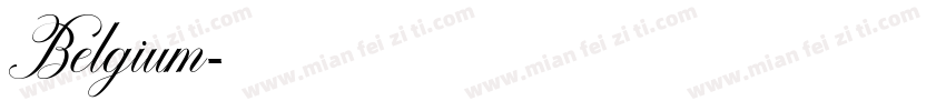 Belgium字体转换