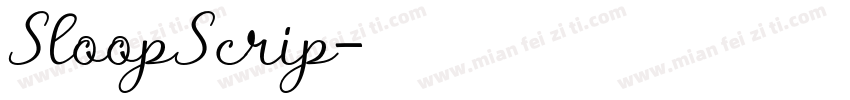 SloopScrip字体转换