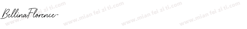 BellinaFlorence字体转换